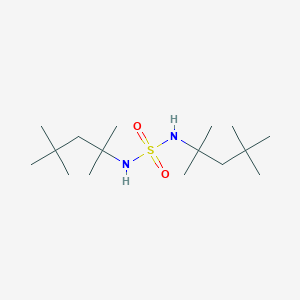 B8635248 n,n'-Bis(2,4,4-trimethylpentan-2-yl)sulfuric diamide CAS No. 6281-65-8