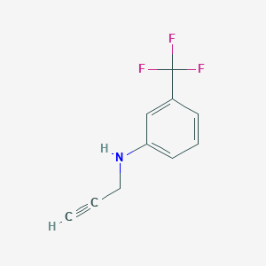 Benzenamine, N-2-propyn-1-yl-3-(trifluoromethyl)-