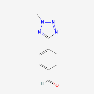 4-(2-methyl-2H-tetrazol-5-yl)benzaldehyde
