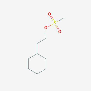 molecular formula C9H18O3S B8635408 2-Cyclohexylethyl methylsulfonate 