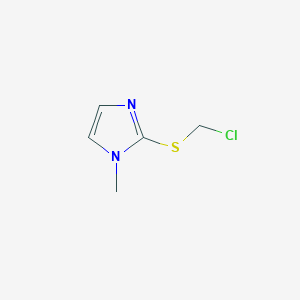 2-Chloromethylsulfenyl-1-methylimidazole