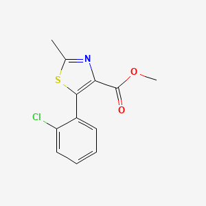5-(2-Chloro-phenyl)-2-methyl-thiazole-4-carboxylic acid methyl ester