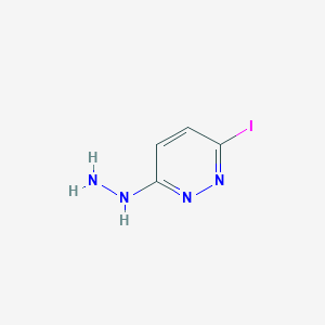 3-Hydrazinyl-6-iodopyridazine