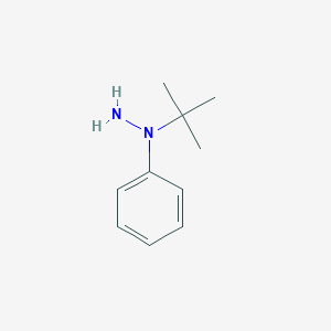 molecular formula C10H16N2 B8635668 n-Phenyl-t-butylhydrazine 