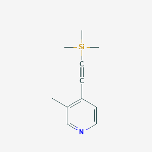 3-Methyl-4-trimethylsilanylethynyl-pyridine