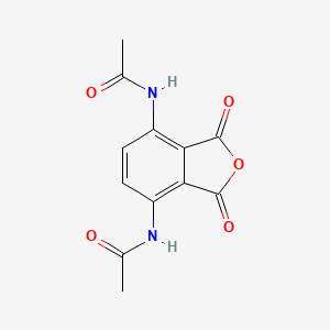 Acetamide, N,N'-(1,3-dihydro-1,3-dioxo-4,7-isobenzofurandiyl)bis-