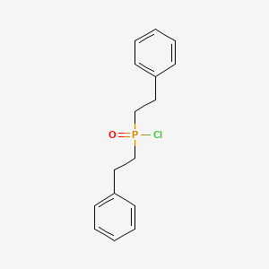 molecular formula C16H18ClOP B8635811 Diphenethylphosphinylchloride CAS No. 88501-44-4