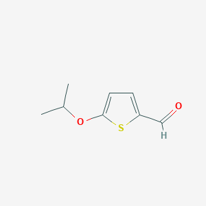 molecular formula C8H10O2S B8635912 5-Isopropoxy-2-thiophenecarbaldehyde 