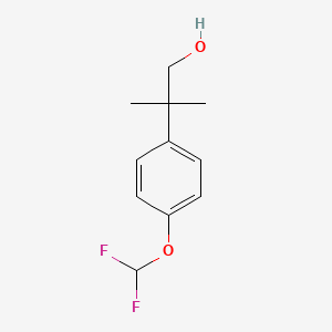 2-(4-Difluoromethoxyphenyl)-2-methylpropyl alcohol