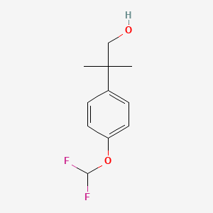 2-(4-(Difluoromethoxy)phenyl)-2-methylpropan-1-ol