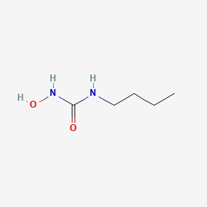molecular formula C5H12N2O2 B8635960 N-Butyl-N'-hydroxyurea CAS No. 5681-57-2
