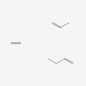 molecular formula C9H18 B8635998 Ethene propene 1-butene CAS No. 25895-47-0