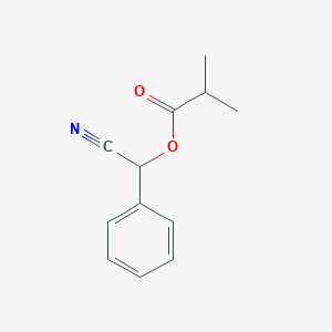 Cyano(phenyl)methyl 2-methylpropanoate