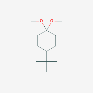 molecular formula C12H24O2 B8636157 4-Tert-butyl-1,1-dimethoxycyclohexane CAS No. 944-19-4