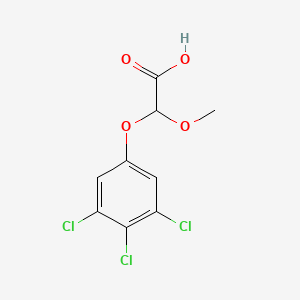 B8636186 Methoxy(3,4,5-trichlorophenoxy)acetic acid CAS No. 65807-98-9