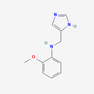 (3H-Imidazol-4-ylmethyl)-(2-methoxy-phenyl)-amine