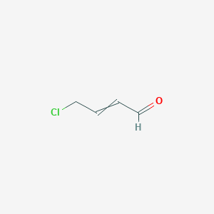 molecular formula C4H5ClO B8636233 4-Chlorobut-2-enal CAS No. 24443-10-5