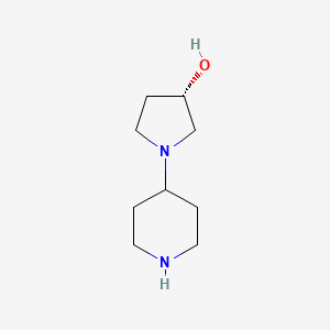 (3S)-1-(4-piperidinyl)-3-pyrrolidinol