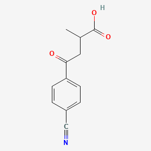 4-(4-Cyanophenyl)-2-methyl-4-oxobutanoic acid