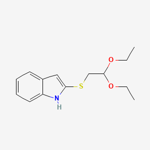 2-(2,2-Diethoxyethylmercapto)indole