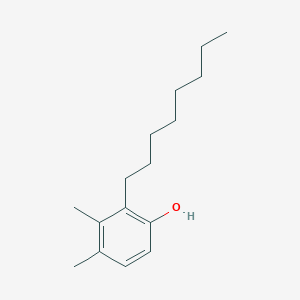 molecular formula C16H26O B8636299 3,4-Dimethyl-2-octylphenol CAS No. 646516-94-1