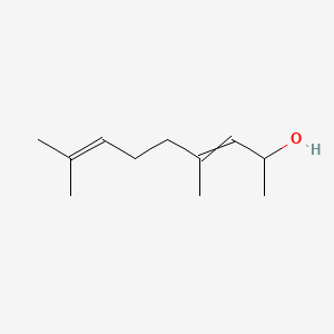 molecular formula C11H20O B8636313 3,7-Nonadien-2-ol, 4,8-dimethyl- 