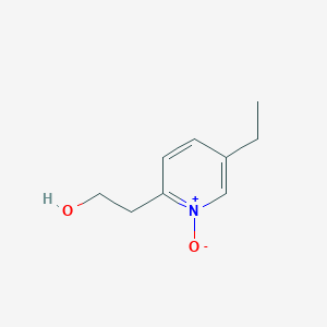 molecular formula C9H13NO2 B8636329 2-(5-Ethyl-1-oxy-pyridin-2-yl)-ethanol 