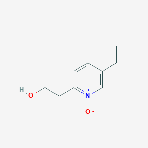 2-(5-Ethyl-1-oxidopyridin-1-ium-2-yl)ethanol