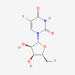 5'-Deoxy-5'-iodo-5-fluorouridine