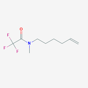 2,2,2-Trifluoro-N-(hex-5-EN-1-YL)-N-methylacetamide