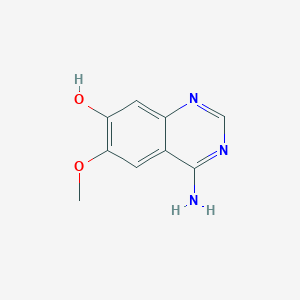 4-Amino-6-methoxyquinazolin-7-ol