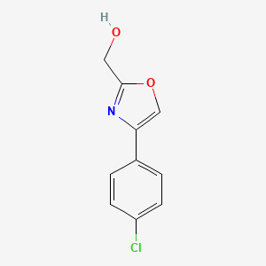 4-(4-Chlorophenyl)-2-oxazolemethanol