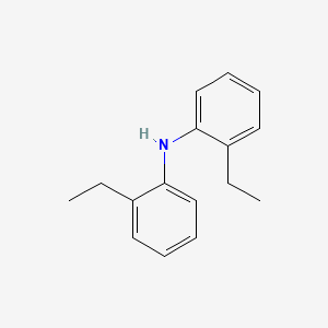 molecular formula C16H19N B8636424 2,2'-Diethyldiphenylamine CAS No. 64653-59-4