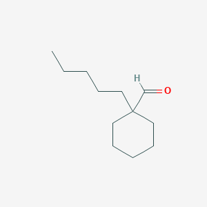 1-Pentylcyclohexanecarbaldehyde