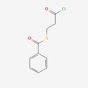 S-benzoyl-3-mercaptopropanoyl chloride