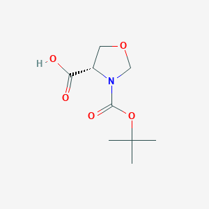 (S)-3-(tert-Butoxycarbonyl)oxazolidine-4-carboxylic acid