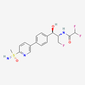 molecular formula C17H18F3N3O3S B8636501 Sirpefenicol CAS No. 1632310-24-7