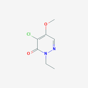 2-Ethyl-4-chloro-5-methoxypyridazine-3(2H)-one