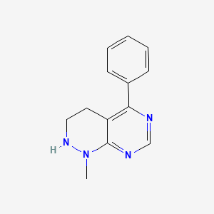 1-Methyl-5-phenyl-1,2,3,4-tetrahydropyrimido[4,5-c]pyridazine