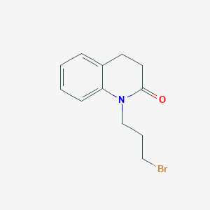 2(1H)-Quinolinone, 1-(3-bromopropyl)-3,4-dihydro-