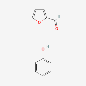 molecular formula C11H10O3 B8636697 Phenol Furfuraldehyde CAS No. 26338-61-4