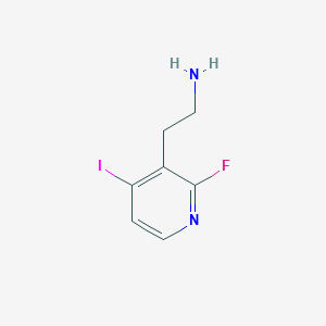 2-(2-Fluoro-4-iodopyridin-3-yl)ethanamine