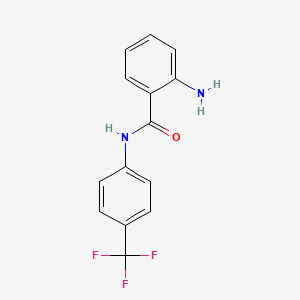 2-amino-N-(4-trifluoromethyl-phenyl)-benzamide