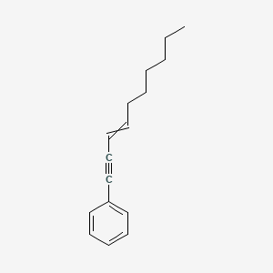 molecular formula C16H20 B8636899 (Dec-3-en-1-yn-1-yl)benzene CAS No. 110792-97-7