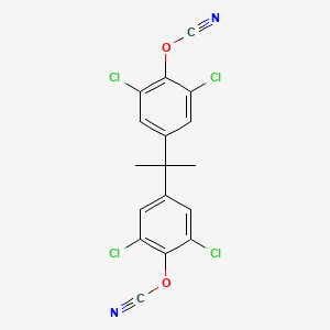 2,2-Bis(3,5-dichloro-4-cyanatophenyl)propane