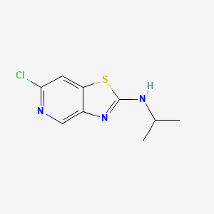 6-chloro-N-isopropylthiazolo[4,5-c]pyridin-2-amine