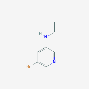 molecular formula C7H9BrN2 B8637014 (5-Bromo-pyridin-3-yl)-ethyl-amine 