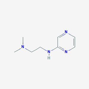 2-(2-Dimethylaminoethylamino)pyrazine