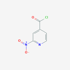 molecular formula C6H3ClN2O3 B8637165 2-Nitropyridine-4-carbonyl chloride CAS No. 60780-81-6