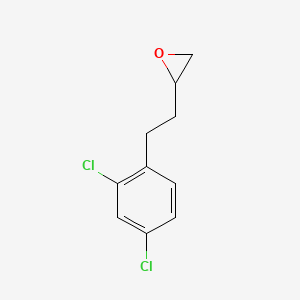 molecular formula C10H10Cl2O B8637204 2-[2-(2,4-Dichlorophenyl)ethyl]oxirane CAS No. 59363-14-3